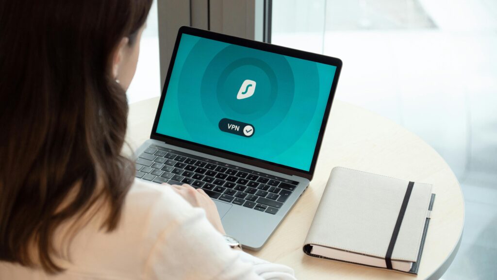 ExpressVPN vs Surfshark 2026 VPN icon on screen for secure online browsing.