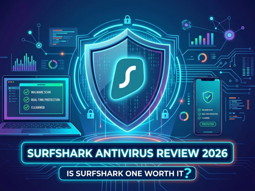 Surfshark Antivirus Review 2026: Is Surfshark One Worth It?